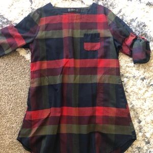 Plaid dress